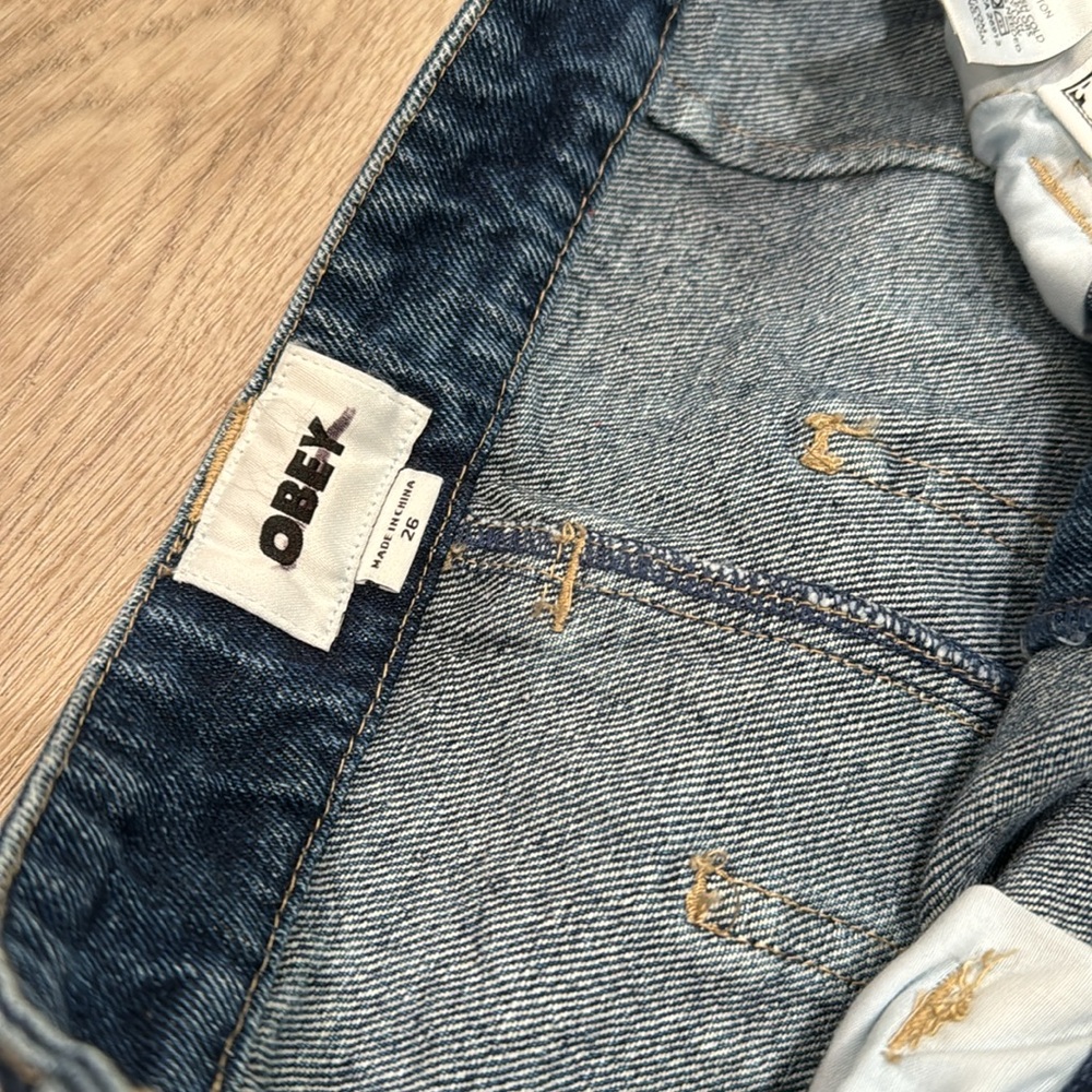 NEW Obey Juniper Denim Midi Skirt - Picture 8 of 8